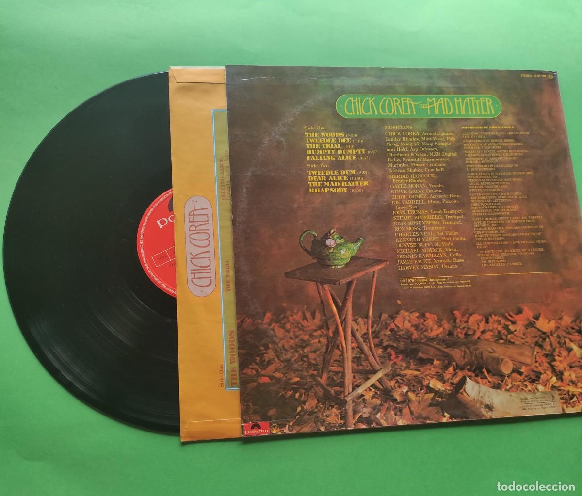 Discos de vinilo: Chick Corea &ndash; The Mad Hatter ** LP POLYDOR ** - Foto 2