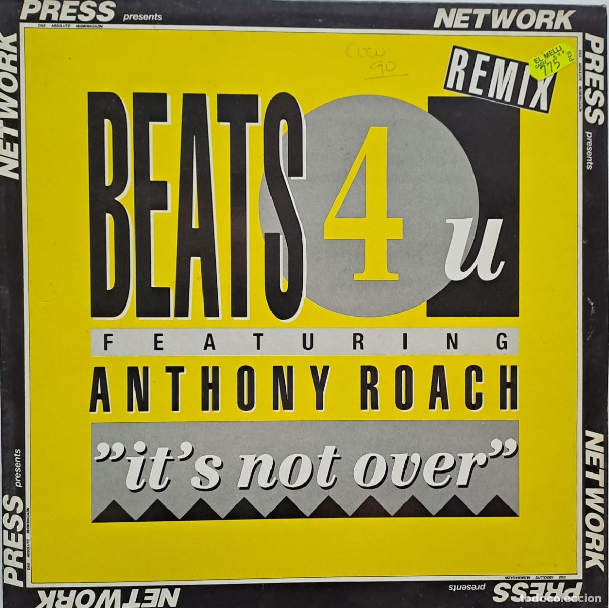 Discos de vinilo: LPs, BEATS 4 U, ANTHONY ROACH. &rdquo;IT&acute;S NOT OVER&rdquo;...... LP-SEXT-540 - Foto 1