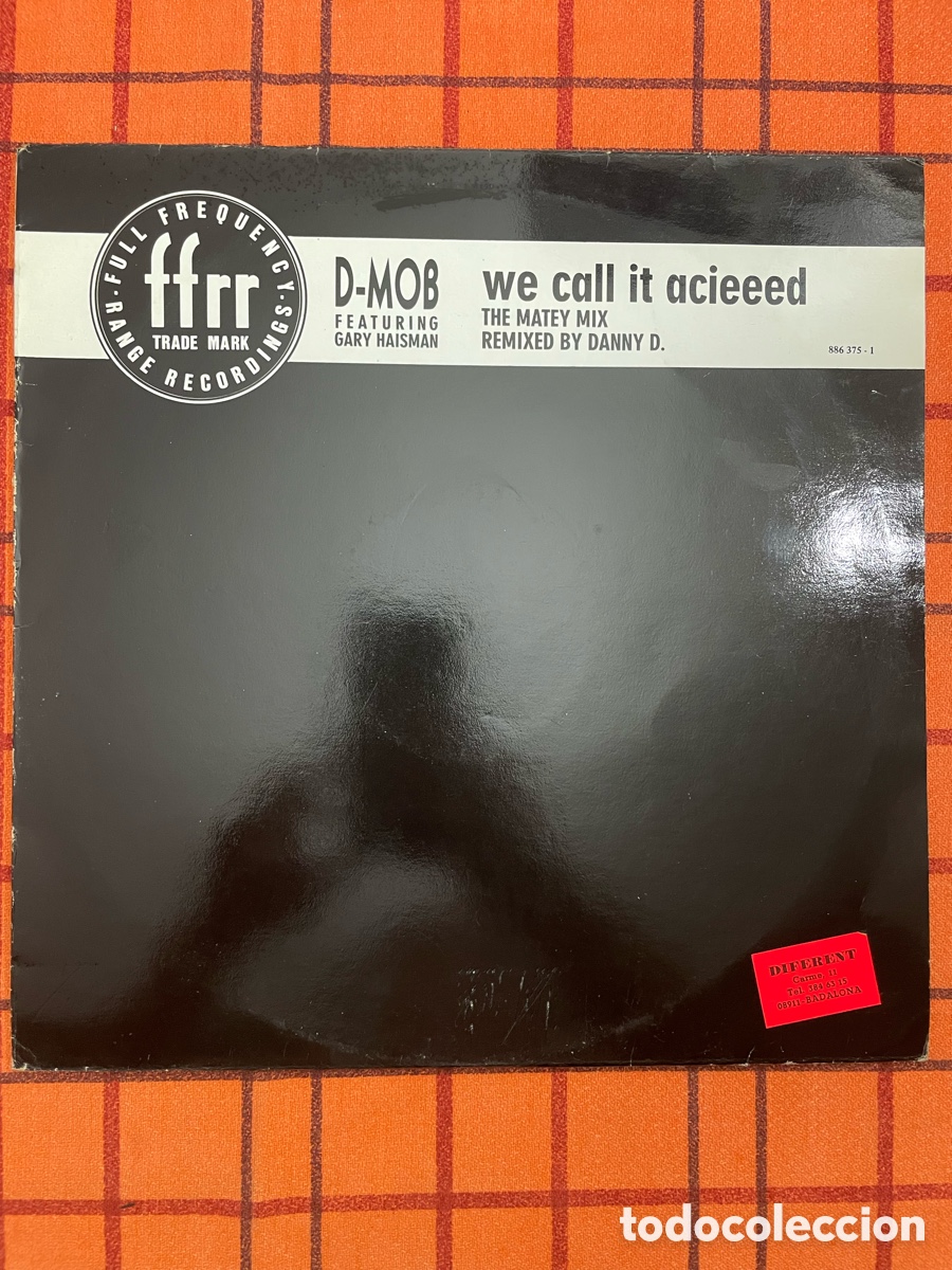 Discos de vinilo: Maxi D. Mob Featuring Gari Haisman We Call It Acieed - Foto 1