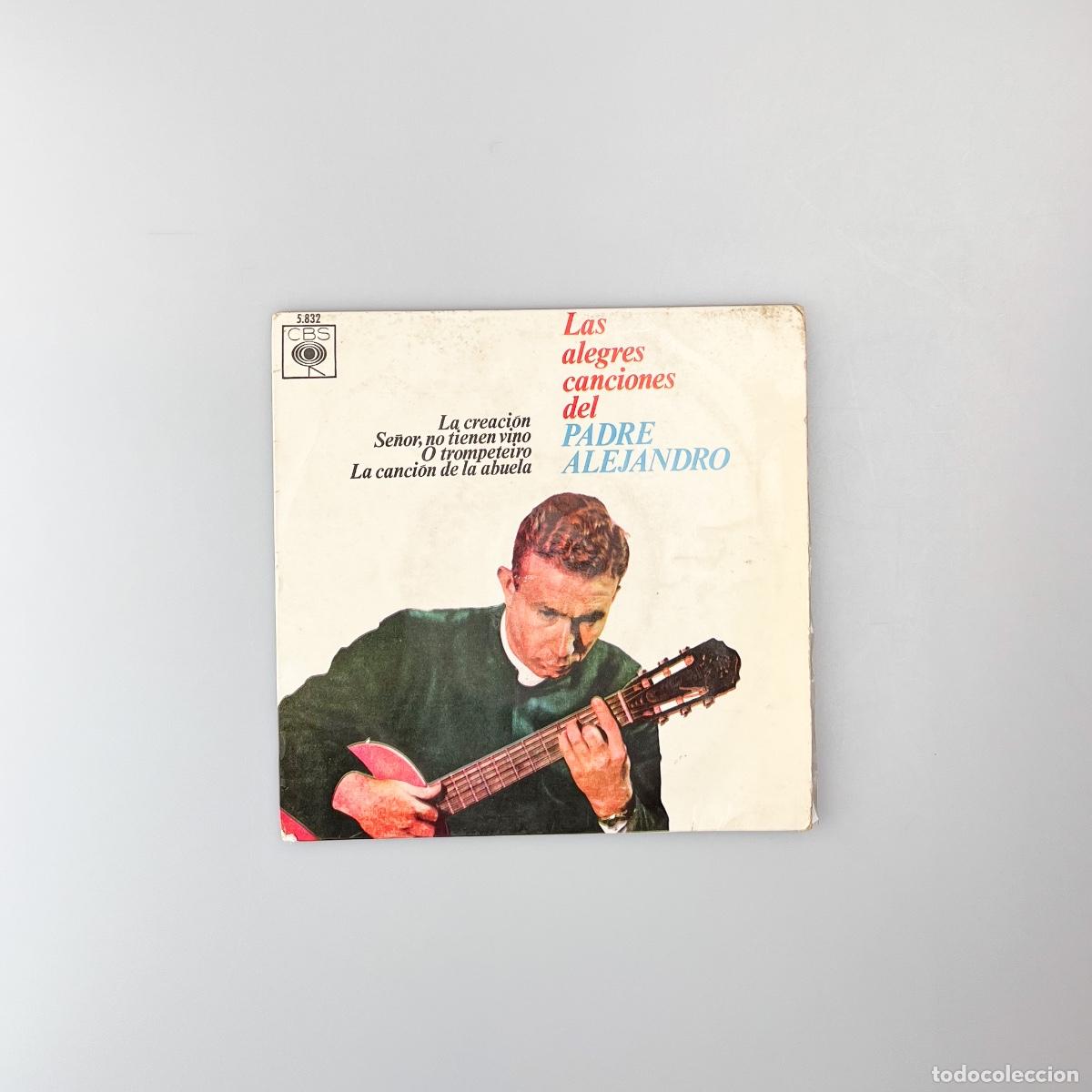 Discos de vinilo: EP. Padre Alejandro. Las Alegres Canciones Del Padre Alejandro (VG/VG) - Foto 1
