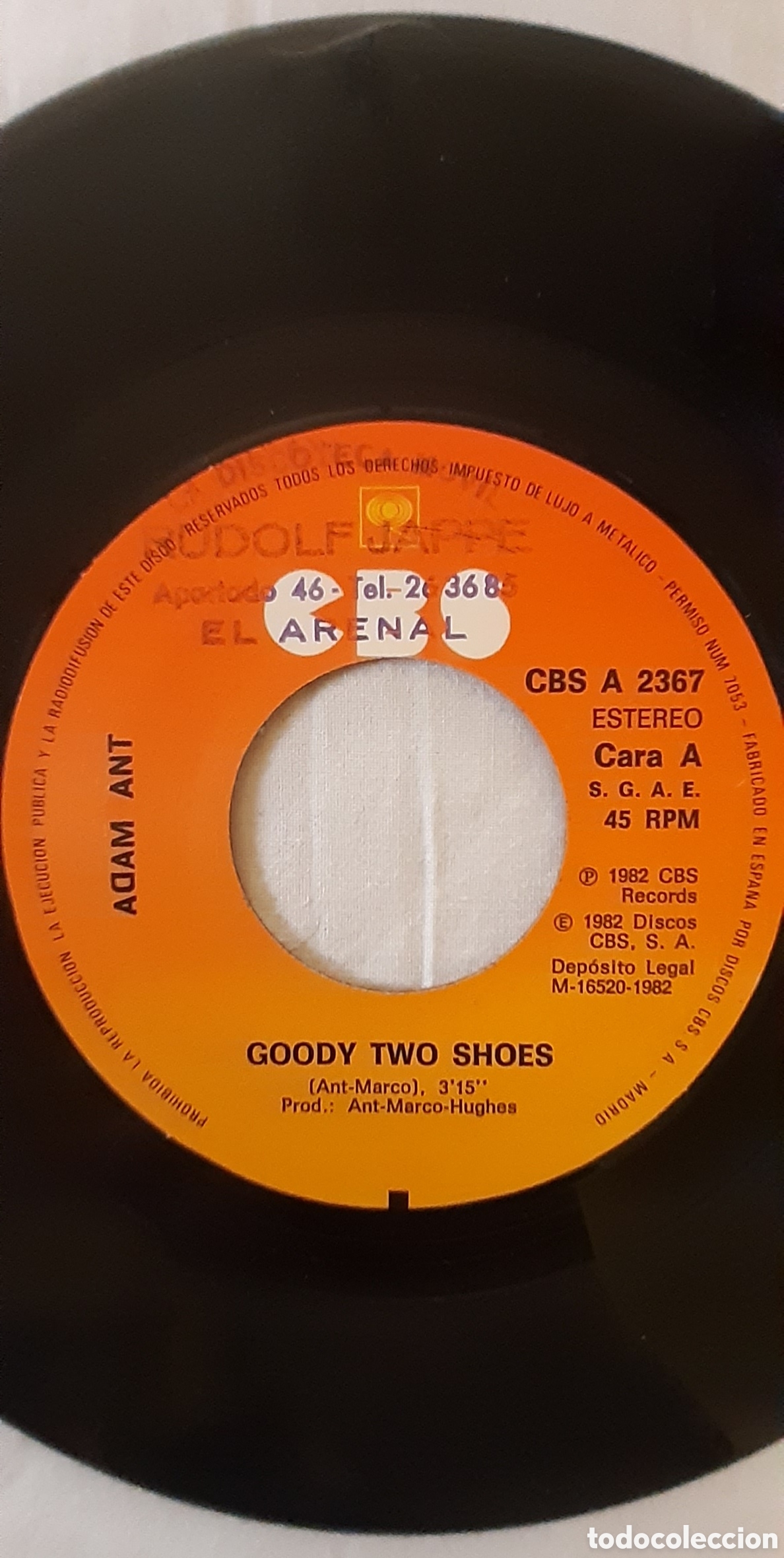 Discos de vinilo: Adam Ant - Goody Two Shoes - single - Foto 6