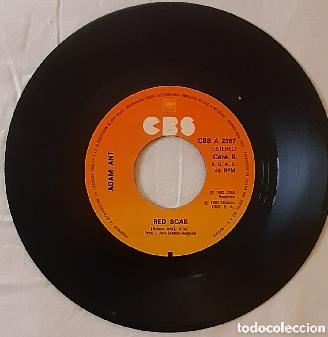 Discos de vinilo: Adam Ant - Goody Two Shoes - single - Foto 7