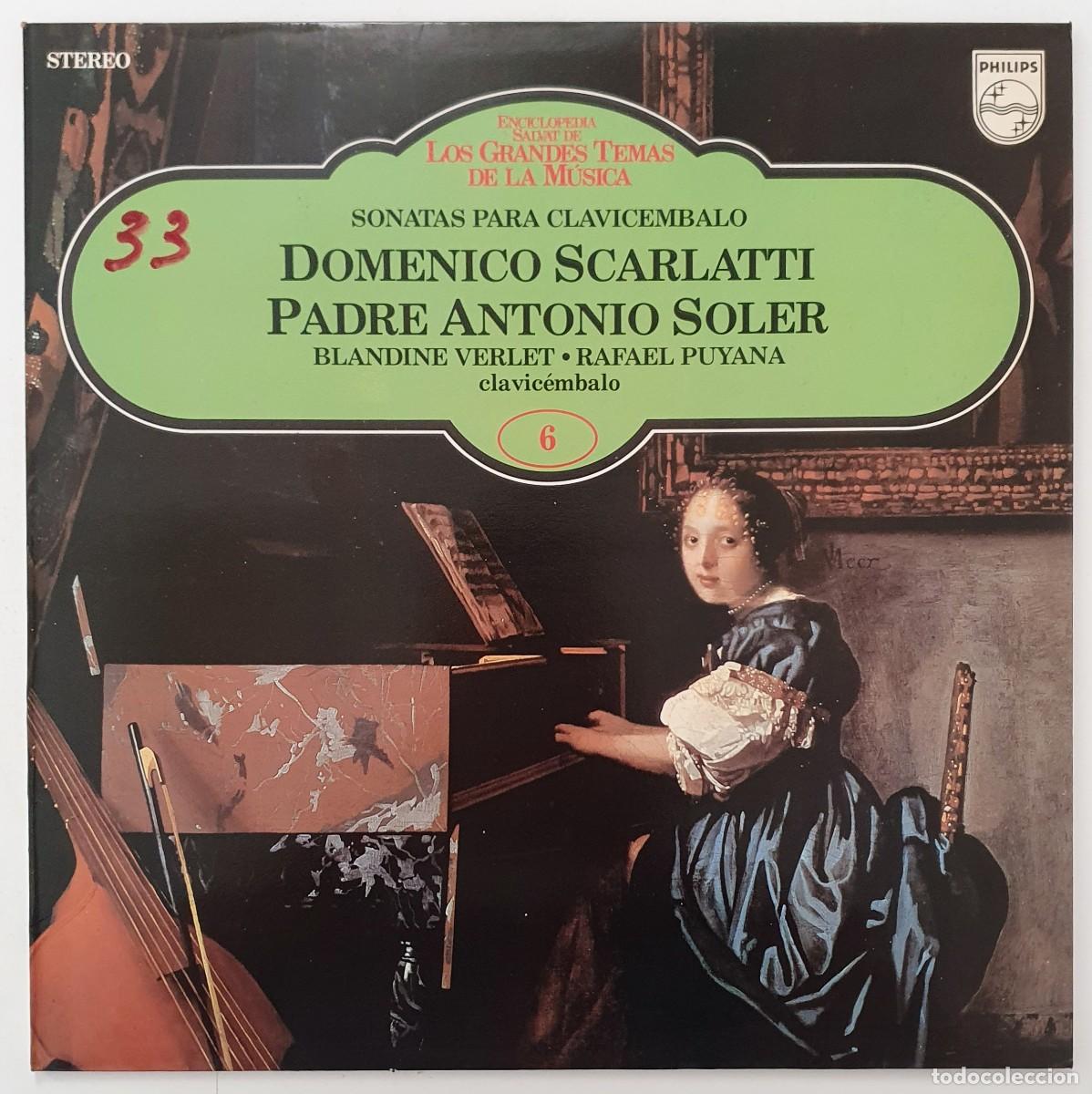 Discos de vinilo: Sonatas para Clavicembalo - Enciclopedia Salvat de Los Grandes Temas de la Musica 6