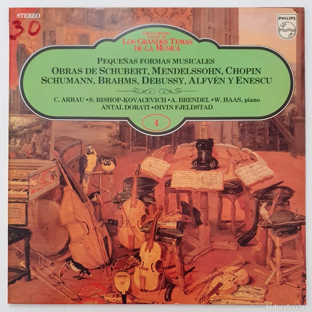 Discos de vinilo: Peque&ntilde;as formas musicales - Enciclopedia Salvat de Los Grandes Temas de la Musica 4