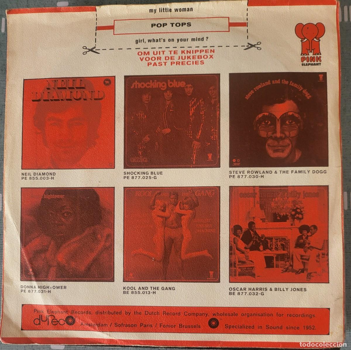 Discos de vinilo: Pop-Tops single sello Eliphant editado 1973.... - Foto 2