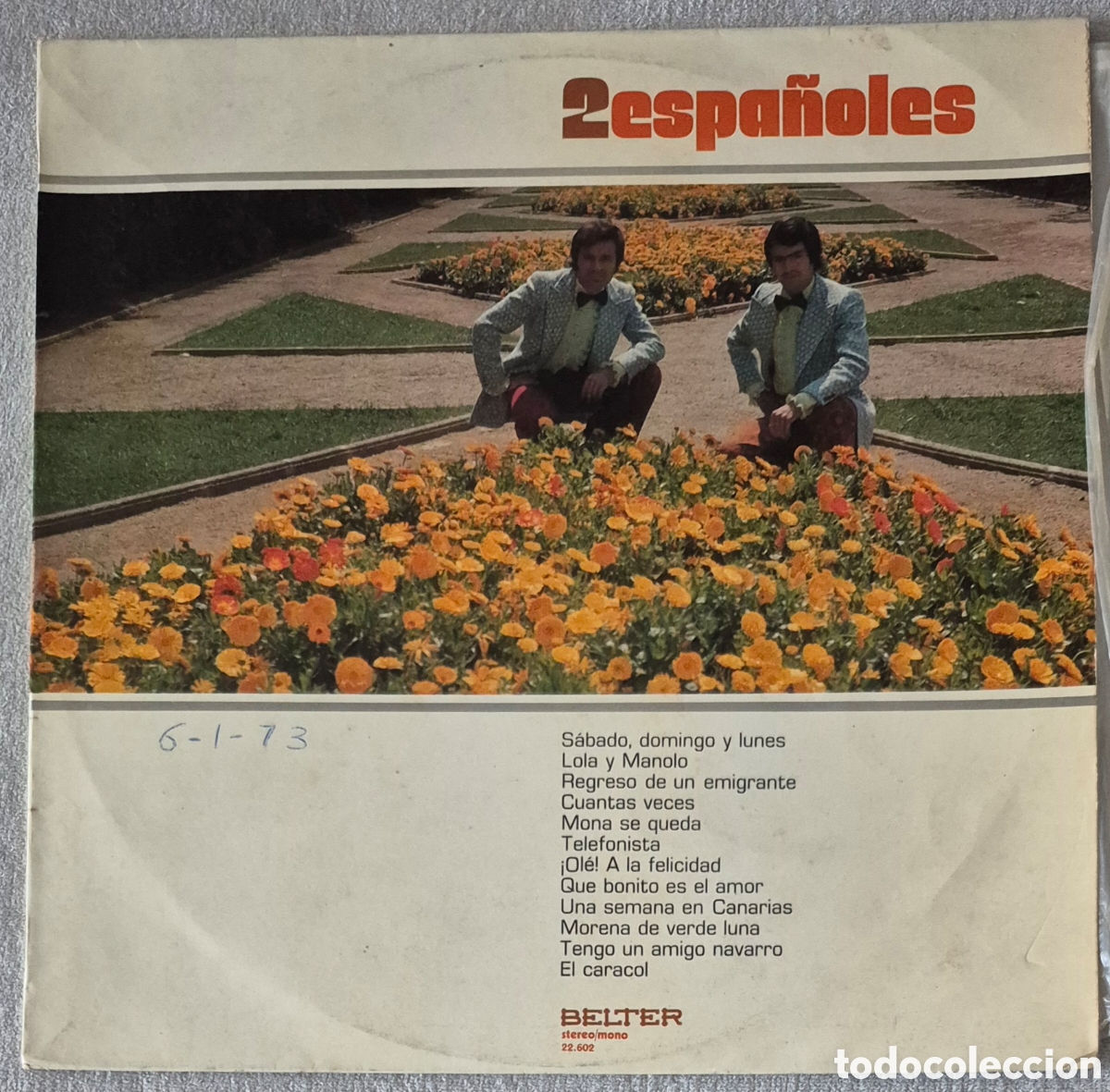 Discos de vinilo: LP - 2 ESPA&Ntilde;OLES - 2 ESPA&Ntilde;OLES - Foto 1