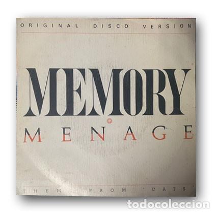Discos de vinilo: Menage &ndash; Memory Single 7&rdquo; - Foto 1