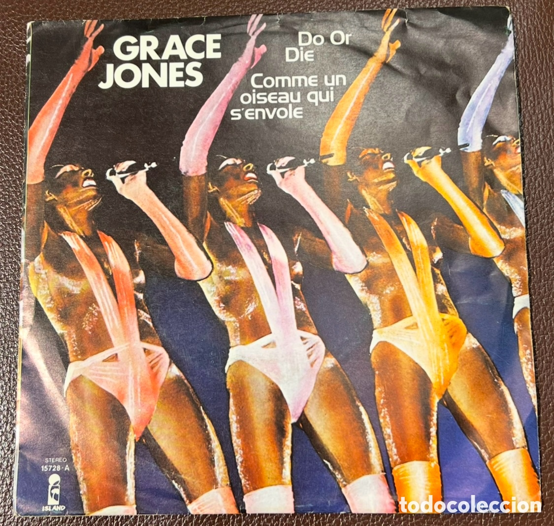 Discos de vinilo: Disco Vinilo Single. Grace Jones. &ldquo;Do or die&rdquo;. 1978. - Foto 1