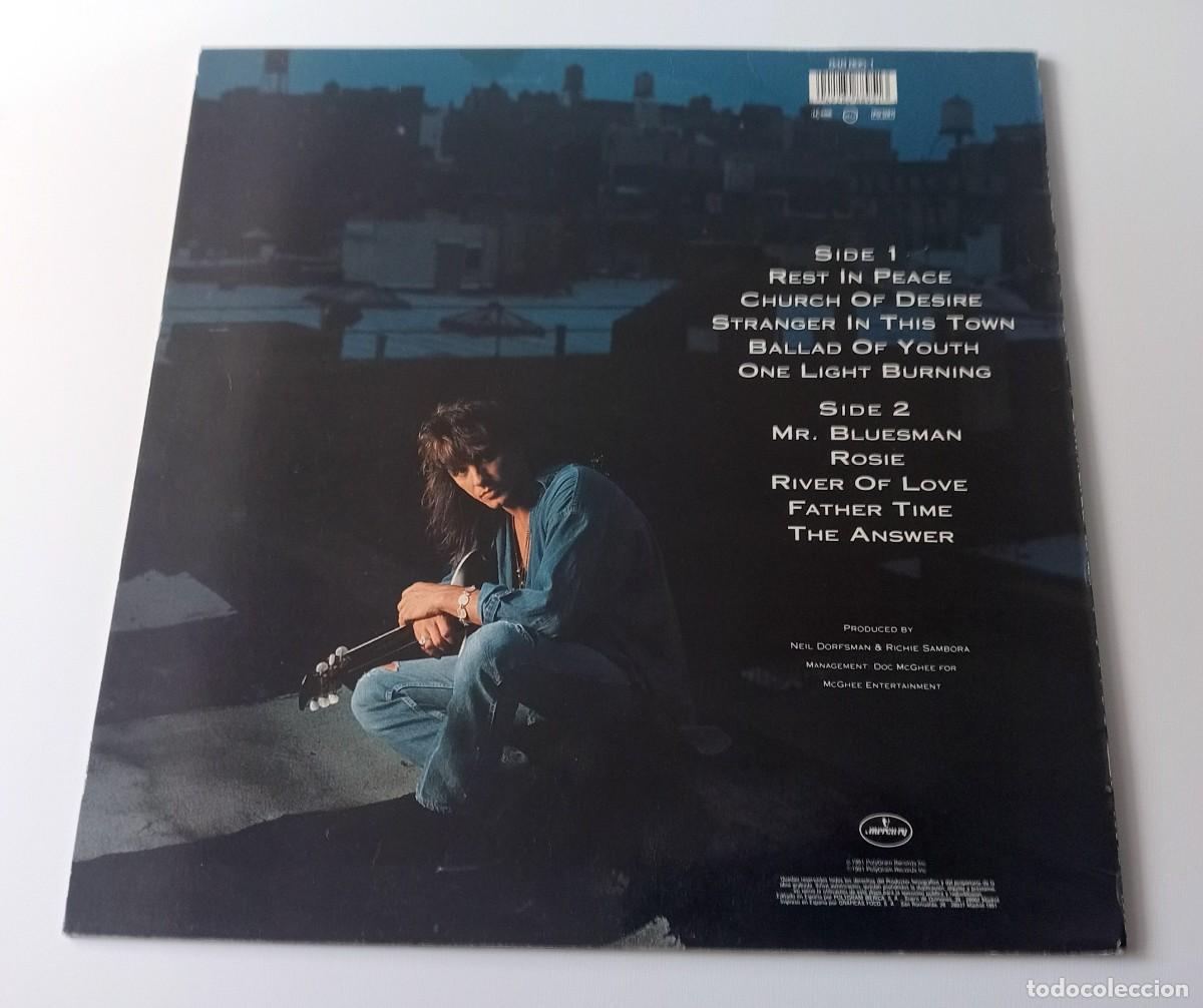 Discos de vinilo: LP RICHIE SAMBORA - STRANGER IN THIS TOWN - Foto 2