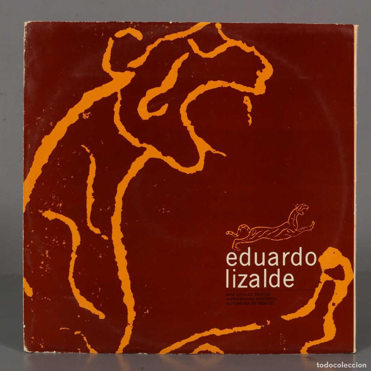 Discos de vinilo: LP. Eduardo Lizalde &ndash; Eduardo Lizalde - Foto 1