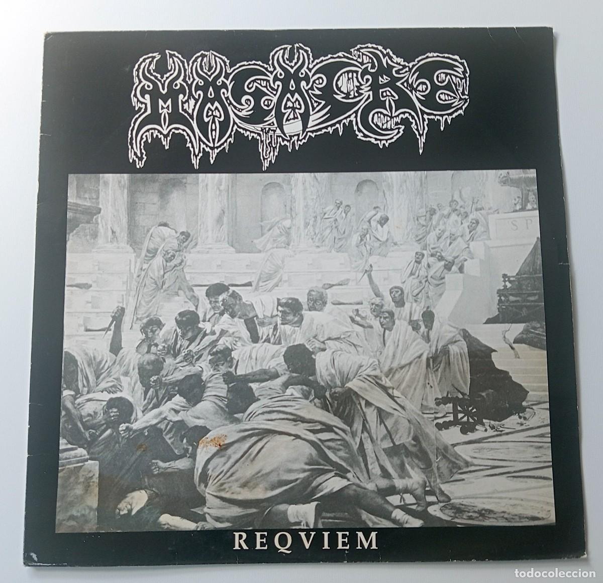 Discos de vinilo: LP MASACRE - REQVIEM (LEER DESCRIPCI&Oacute;N) - Foto 1