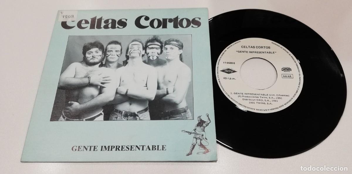 Discos de vinilo: SCO91-Celtas Cortos - Gente Impresentable (7&rdquo;, Single) - Foto 1
