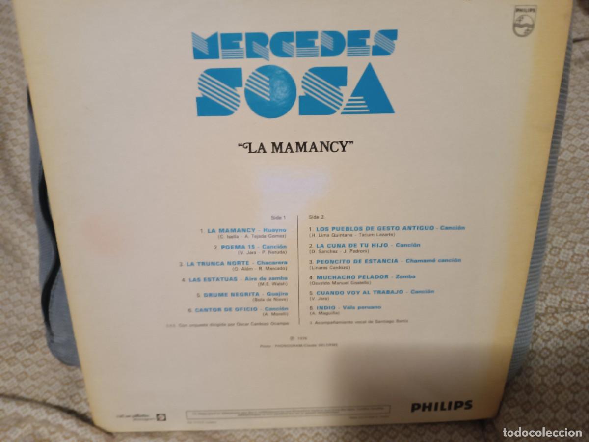 Discos de vinilo: Mercedes Sosa La Mamancy - Foto 2