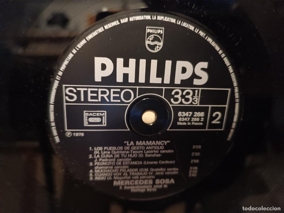 Discos de vinilo: Mercedes Sosa La Mamancy - Foto 3