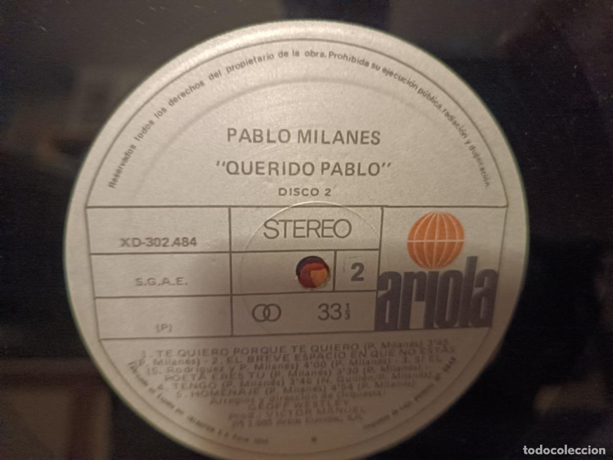 Discos de vinilo: Pablo Milanes Querido Pablo - Foto 4