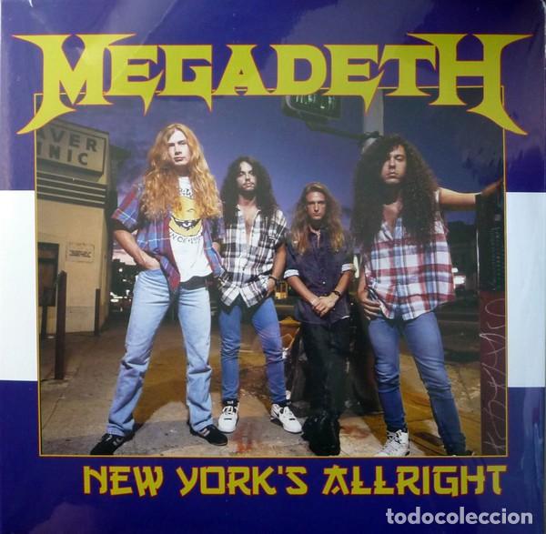 Discos de vinilo: Megadeth &ndash; New Yorks Allright LP - Foto 1