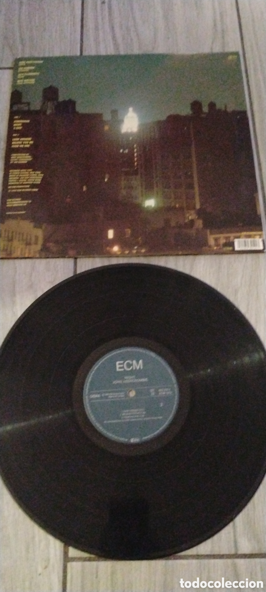 Discos de vinilo: JOHN ABERCROMBIE-NiGHT-LP-EMC/GERMANY-IB - Foto 3