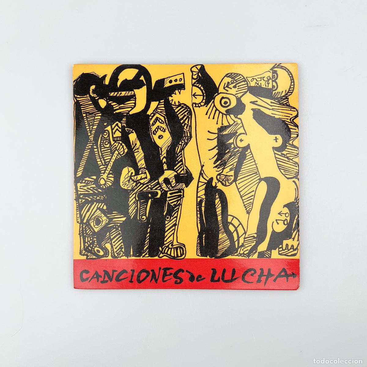 Discos de vinilo: EP. Canciones De Lucha (VG/VG) - Foto 1