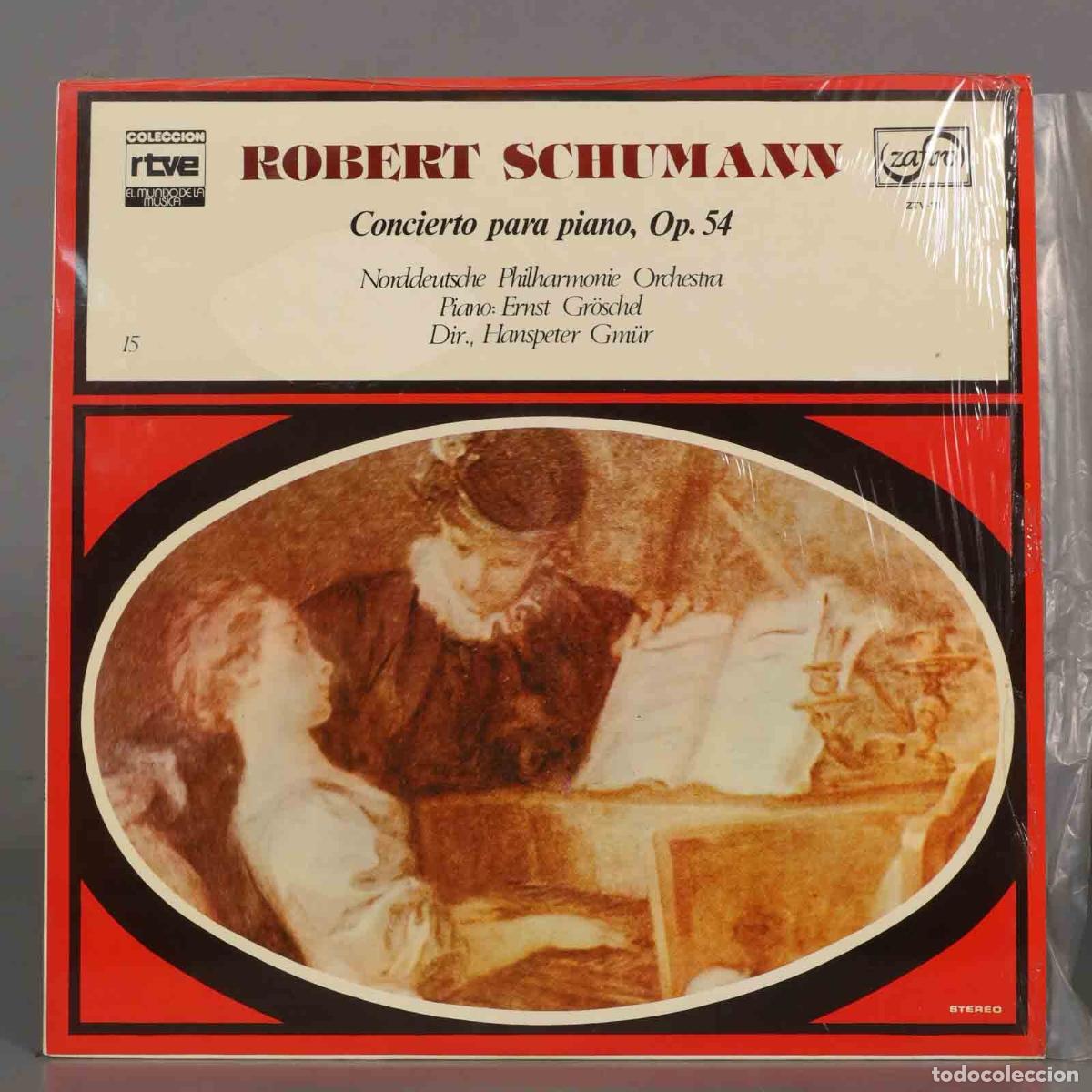 Dischi in vinile: LP. SCHUMANN CONCIERTO PAR APIANO OP 54, GMUR