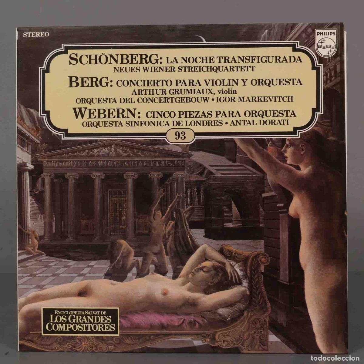 Dischi in vinile: LP. SCHONBERG BERG WEBERN DORATI. SALVAT.