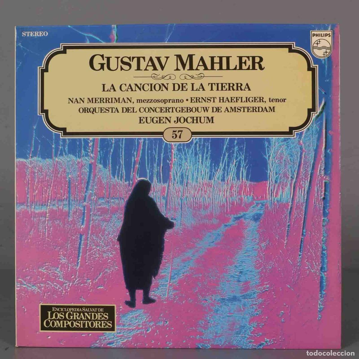 Dischi in vinile: LP. LA CANCION DE LA TIERRA MAHLER. JOCHUM. SALVAT.