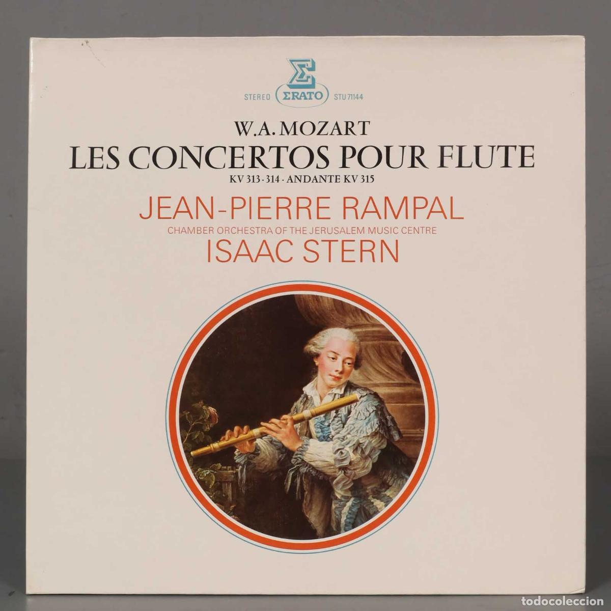 Dischi in vinile: LP. Les Concertos Pour Flute (KV 313 - 314 - Andante KV 315) Rampal MOZART RAMPAL