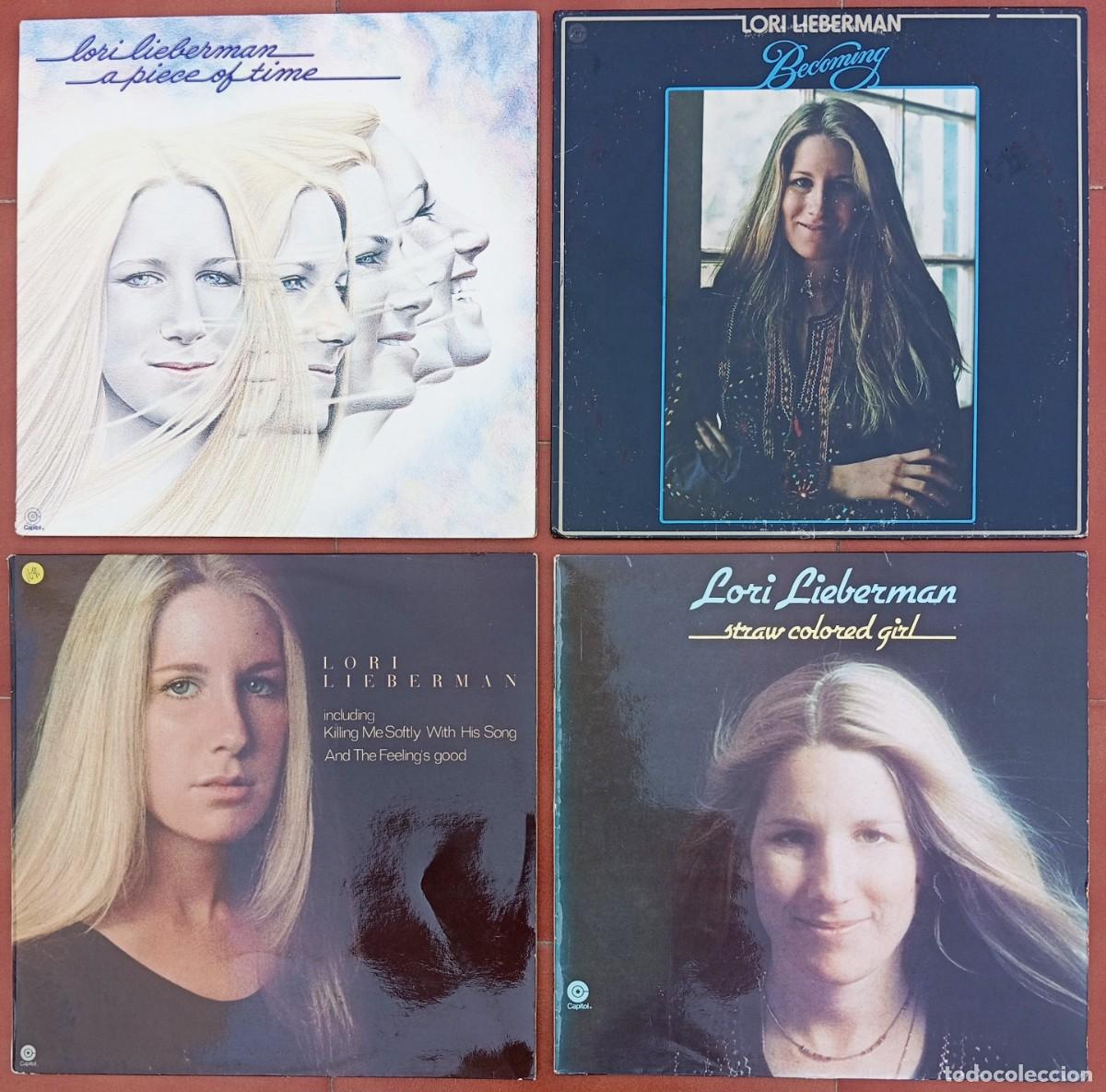Discos de vinilo: Lote de 4 LPs de LORI LIEBERMAN - Foto 1