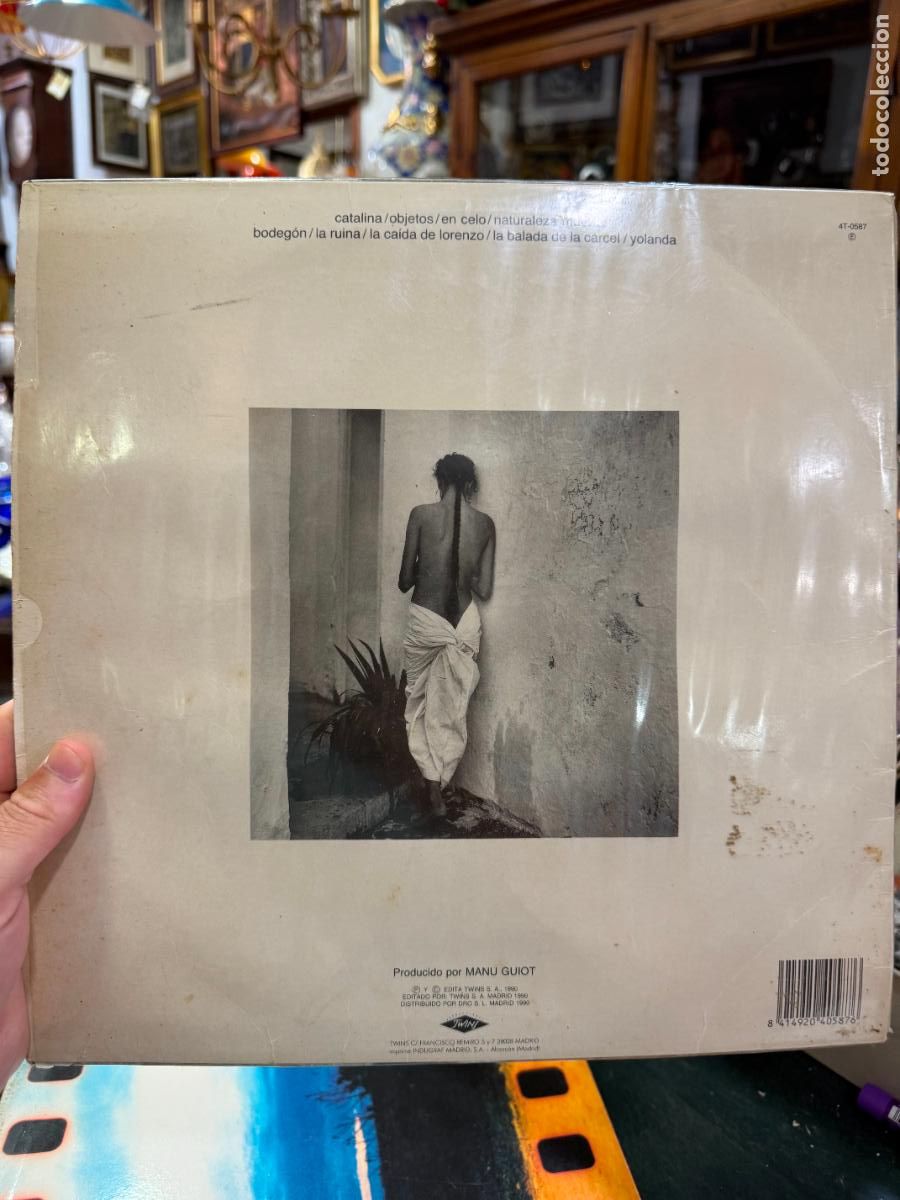 Discos de vinilo: LP DANZA INVISIBLE - CATALINA - Foto 2