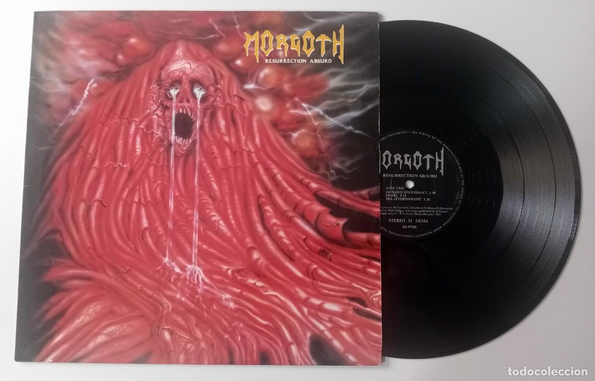 Discos de vinilo: LP MORGOTH - RESURRECTION ABSURD (LEER DESCRIPCI&Oacute;N) - Foto 3