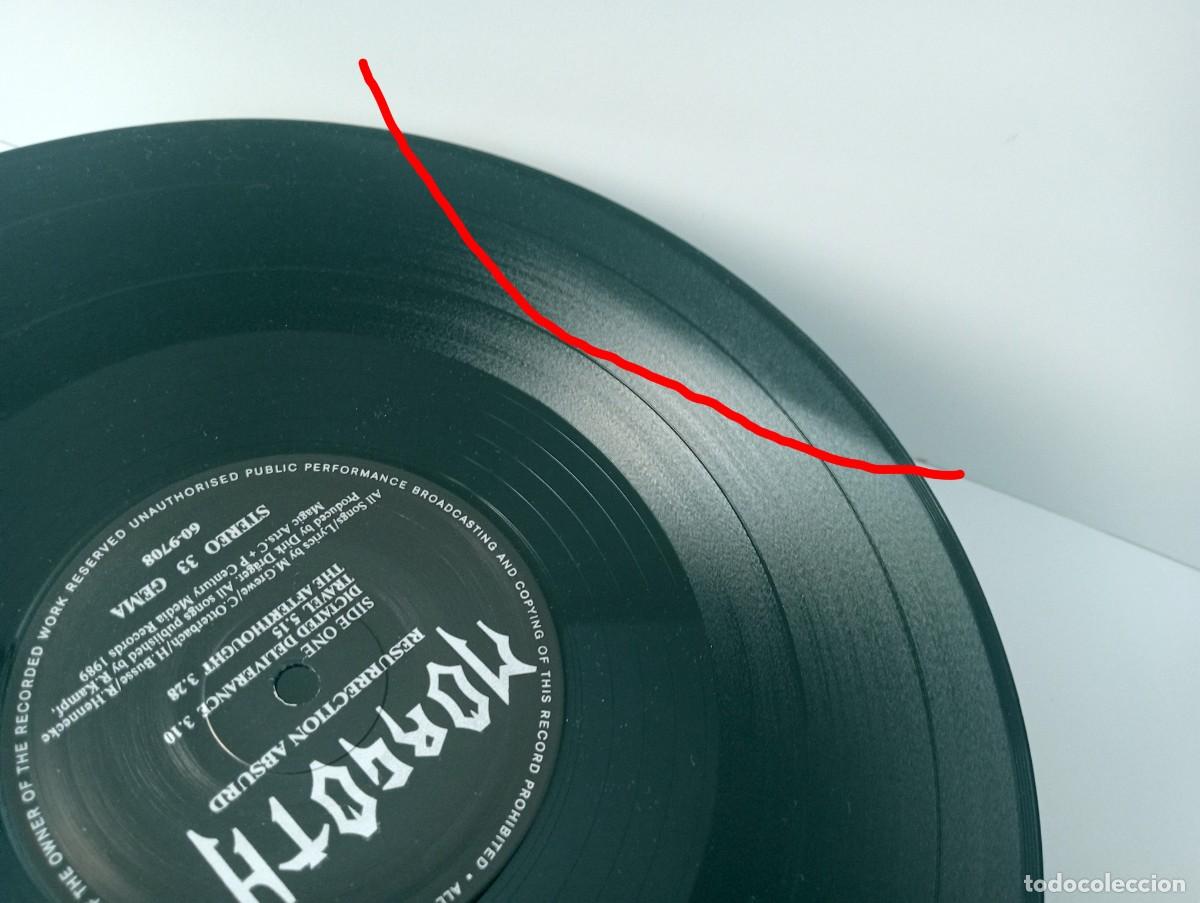Discos de vinilo: LP MORGOTH - RESURRECTION ABSURD (LEER DESCRIPCI&Oacute;N) - Foto 5