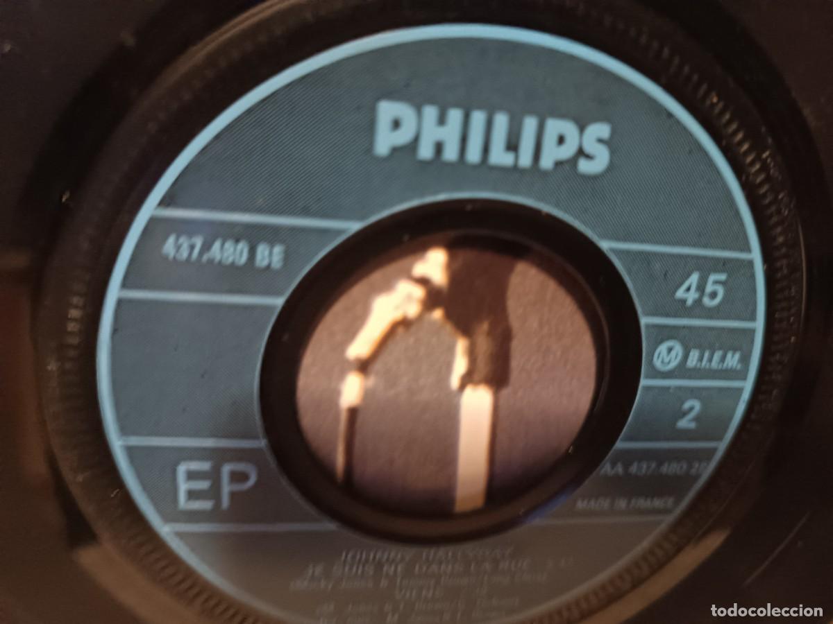 Discos de vinilo: Johnny Hallyday Que je taime - Foto 2