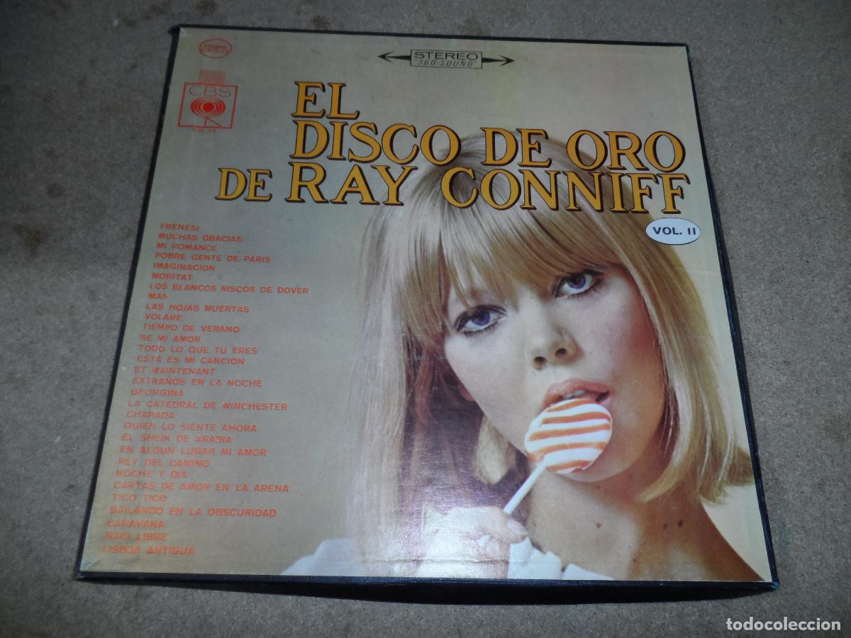 Discos de vinilo: Ray Conniff &ndash; El Disco De Oro De Ray Conniff Vol. II (MEXICO 1967) (3 LPS) - Foto 1