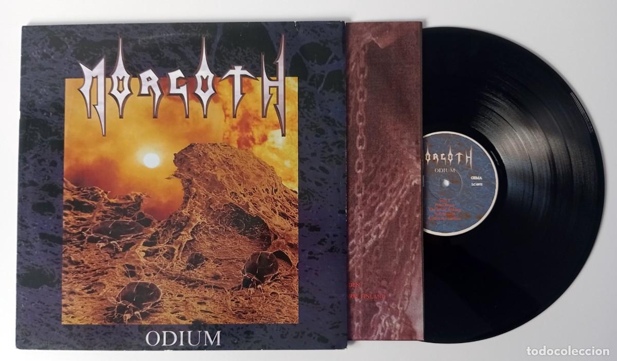 Discos de vinilo: LP MORGOTH - ODIUM (1993) - Foto 3