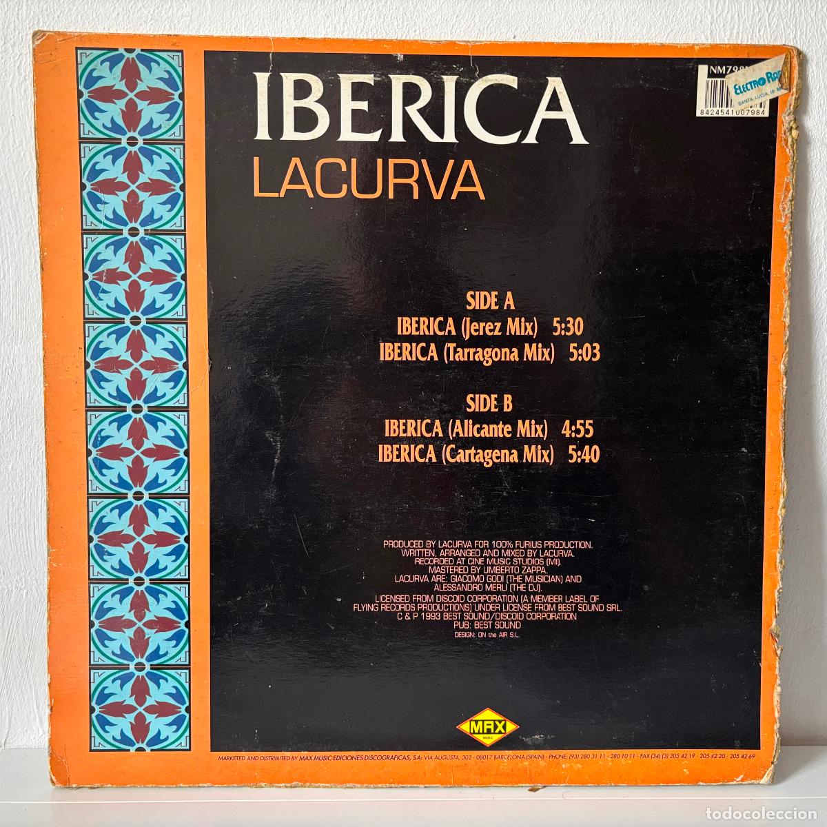 Discos de vinilo: Ib&eacute;rica. Lacurva. PEDIDO M&Iacute;NIMO 5&euro; - Foto 2