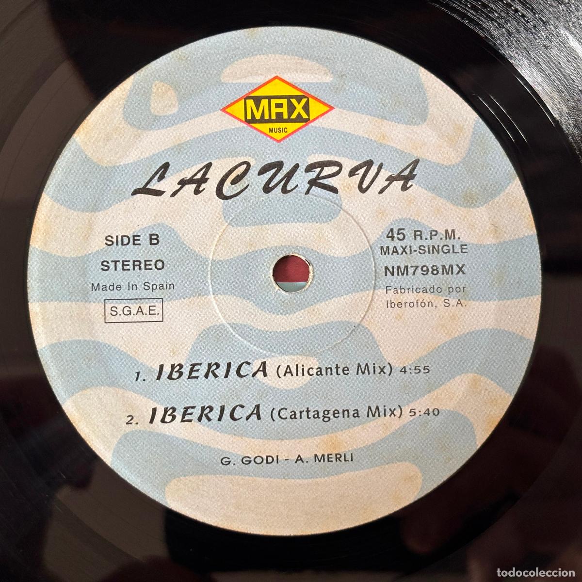 Discos de vinilo: Ib&eacute;rica. Lacurva. PEDIDO M&Iacute;NIMO 5&euro; - Foto 3