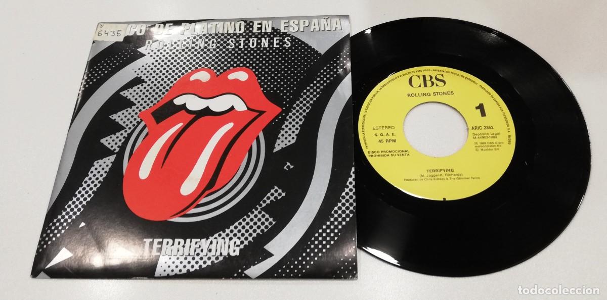 Discos de vinilo: SCO91-Rolling Stones - Terrifying (7&rdquo;, S/Sided, Promo) - Foto 1