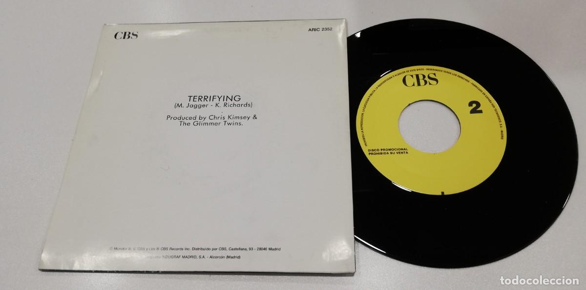 Discos de vinilo: SCO91-Rolling Stones - Terrifying (7&rdquo;, S/Sided, Promo) - Foto 2