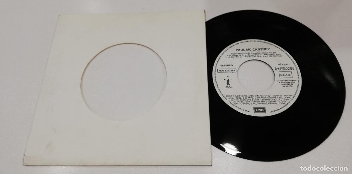 Discos de vinilo: SCO91-Paul McCartney - Distractions (7&rdquo;, Single, Promo) - Foto 1