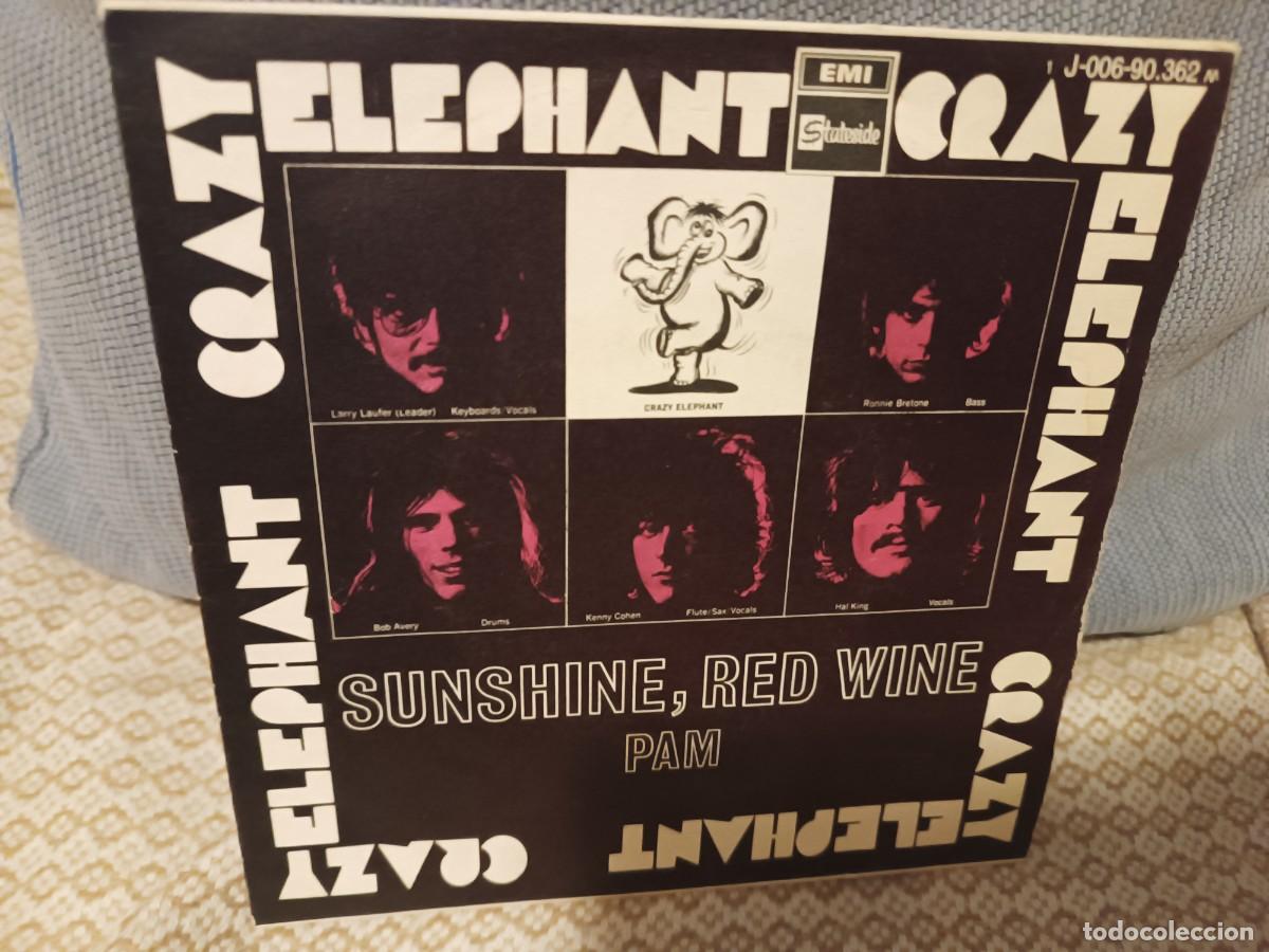 Discos de vinilo: Crazy Elephant Sunshine red wine - Foto 1