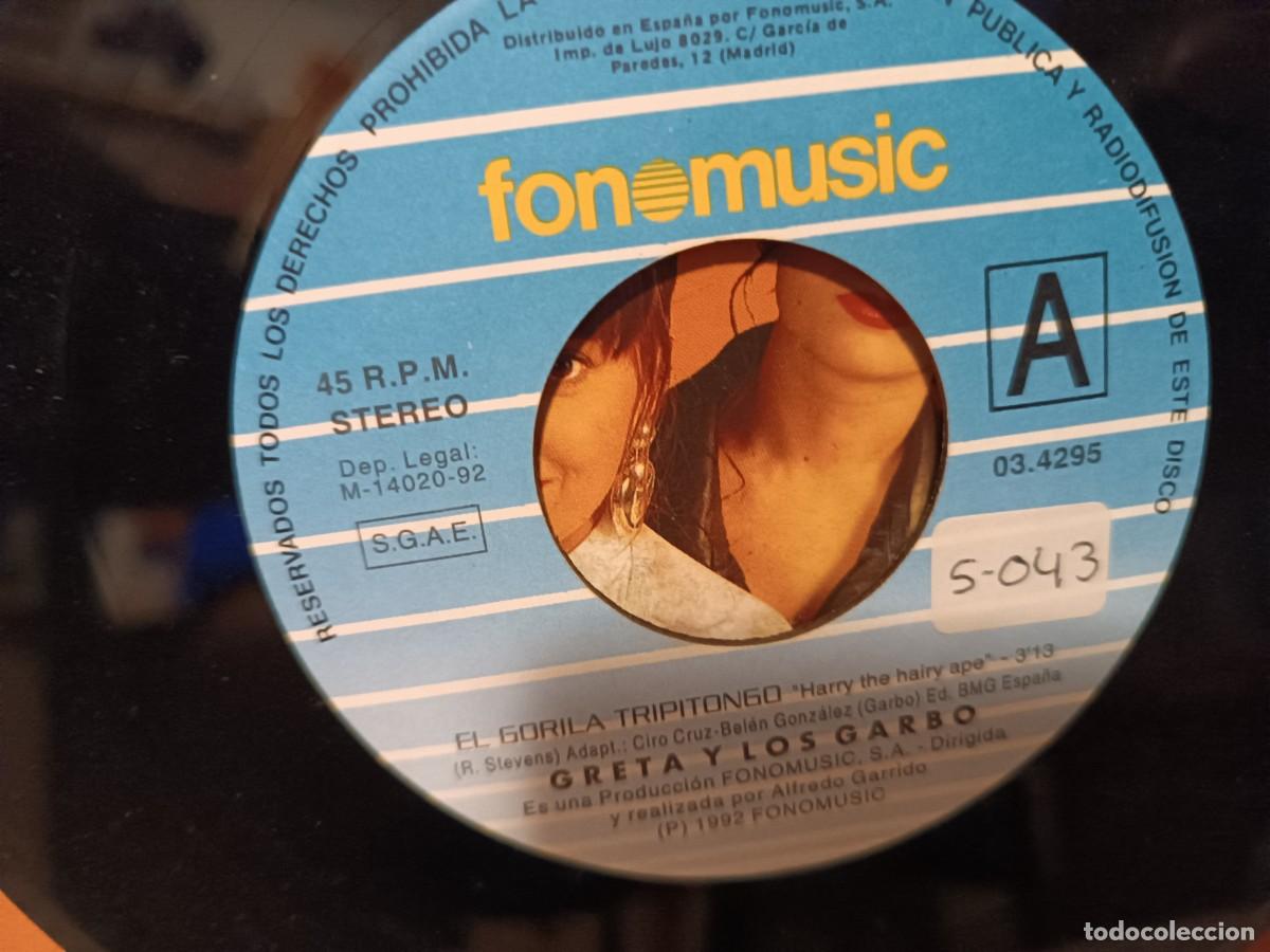 Discos de vinilo: Greta y los Garbo El Gorila Tripitongo - Foto 2