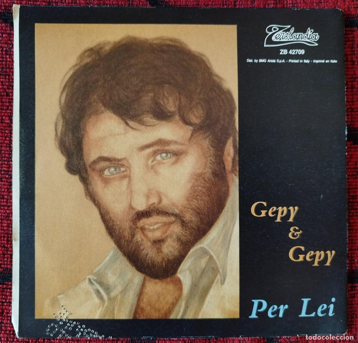 Discos de vinilo: GEPY & GEPY ** Per Lei ** VINILO SINGLE ITALIA 1989 - Foto 2