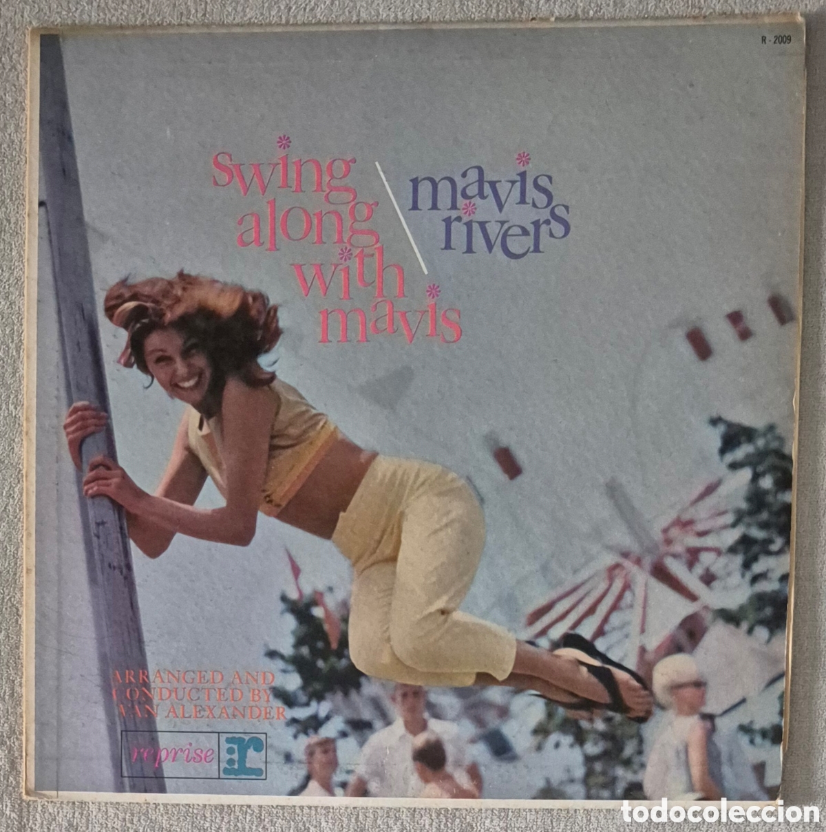Discos de vinilo: LP - MAVIS RIVERS - SWING ALONG WITH MAVIS - Foto 1