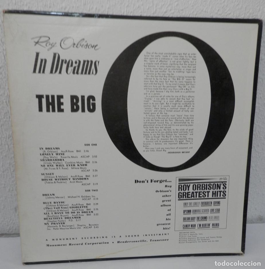 Discos de vinilo: DISCO LP DE VINILLO DE ROY ORBISON - Foto 2