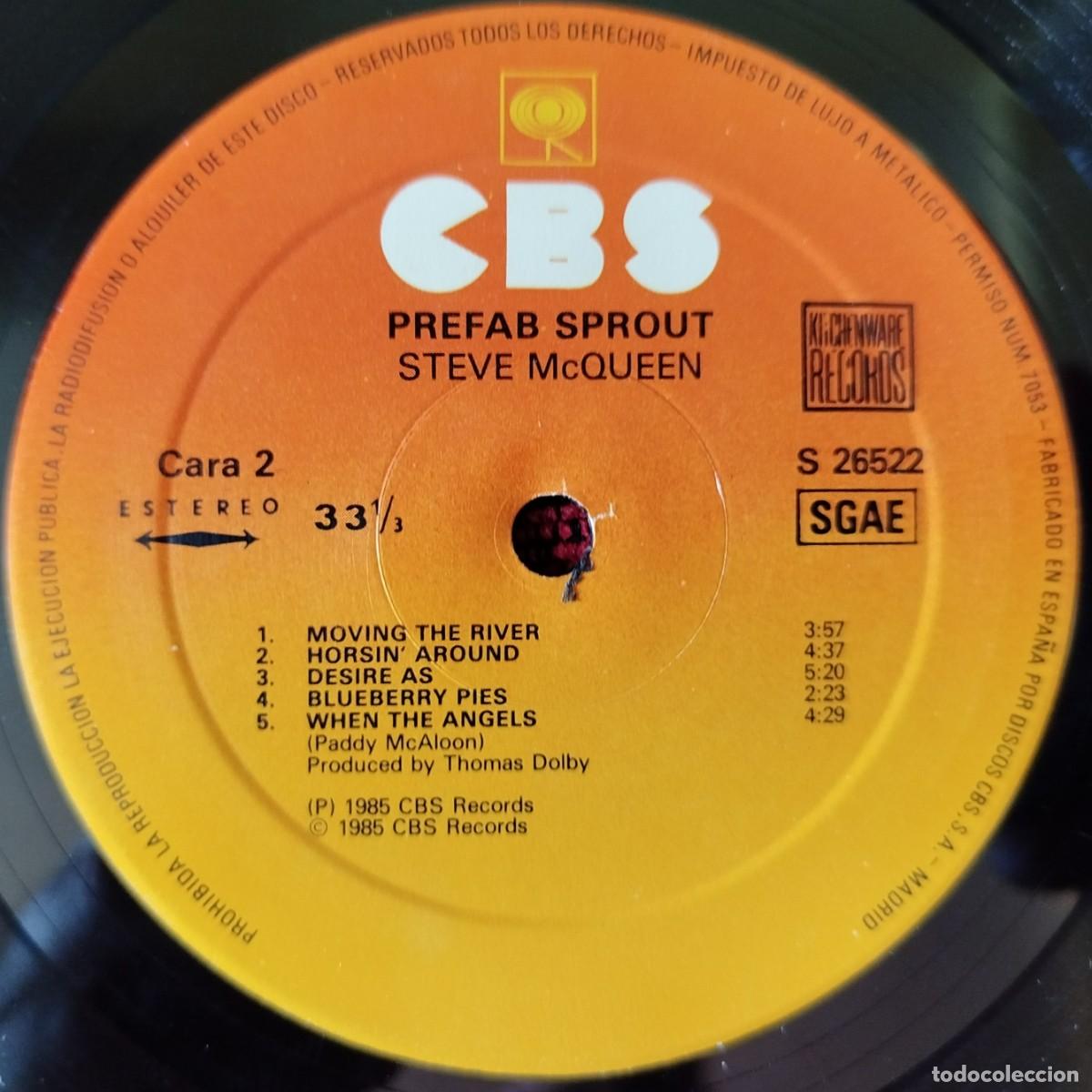 Discos de vinilo: PREFAB SPROUT ** Steve McQueen ** VINILO LP 1985 - Foto 4