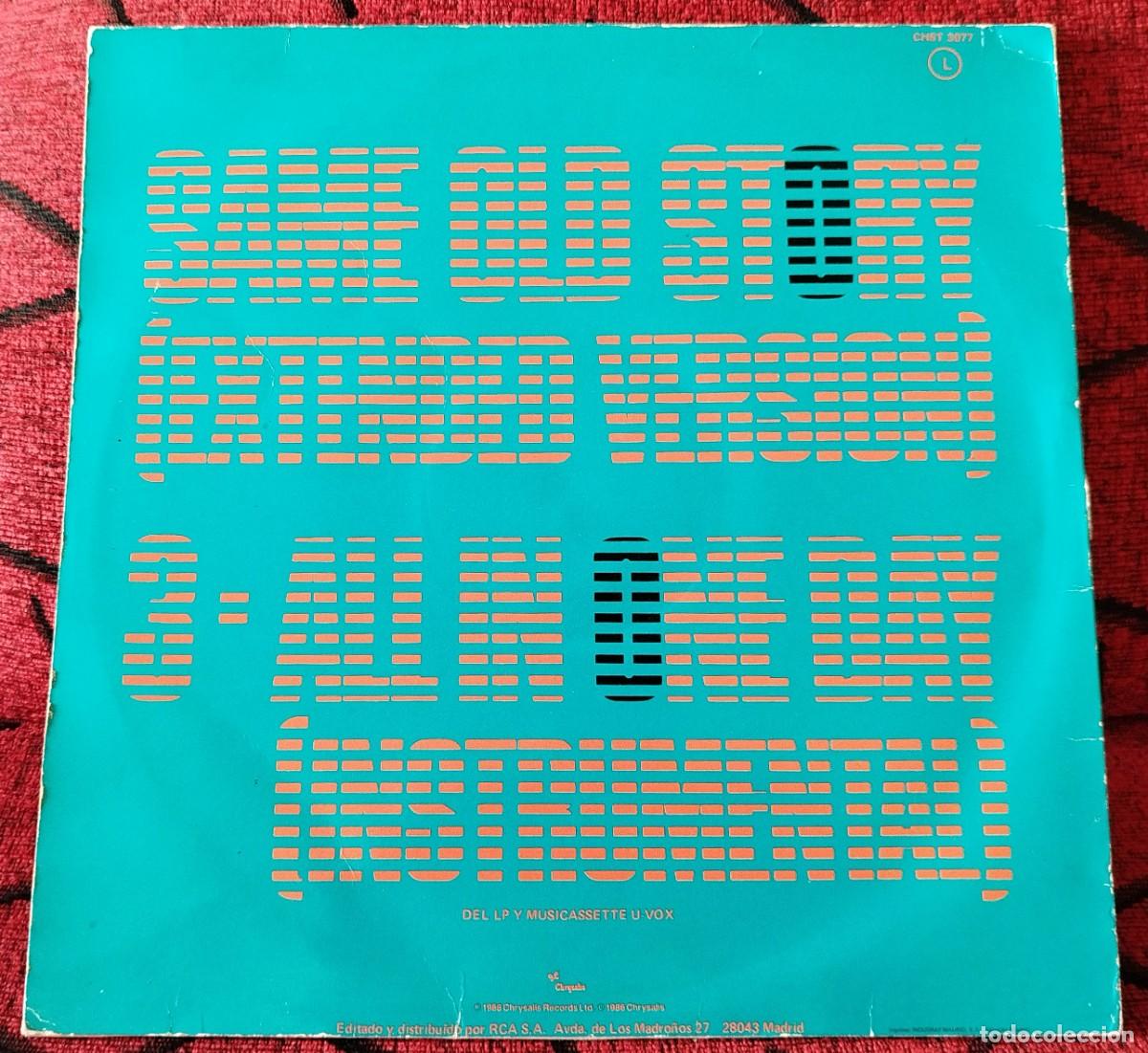 Discos de vinilo: ULTRAVOX ** Same Old Story ** MAXI SINGLE VINILO 1986 - Foto 2