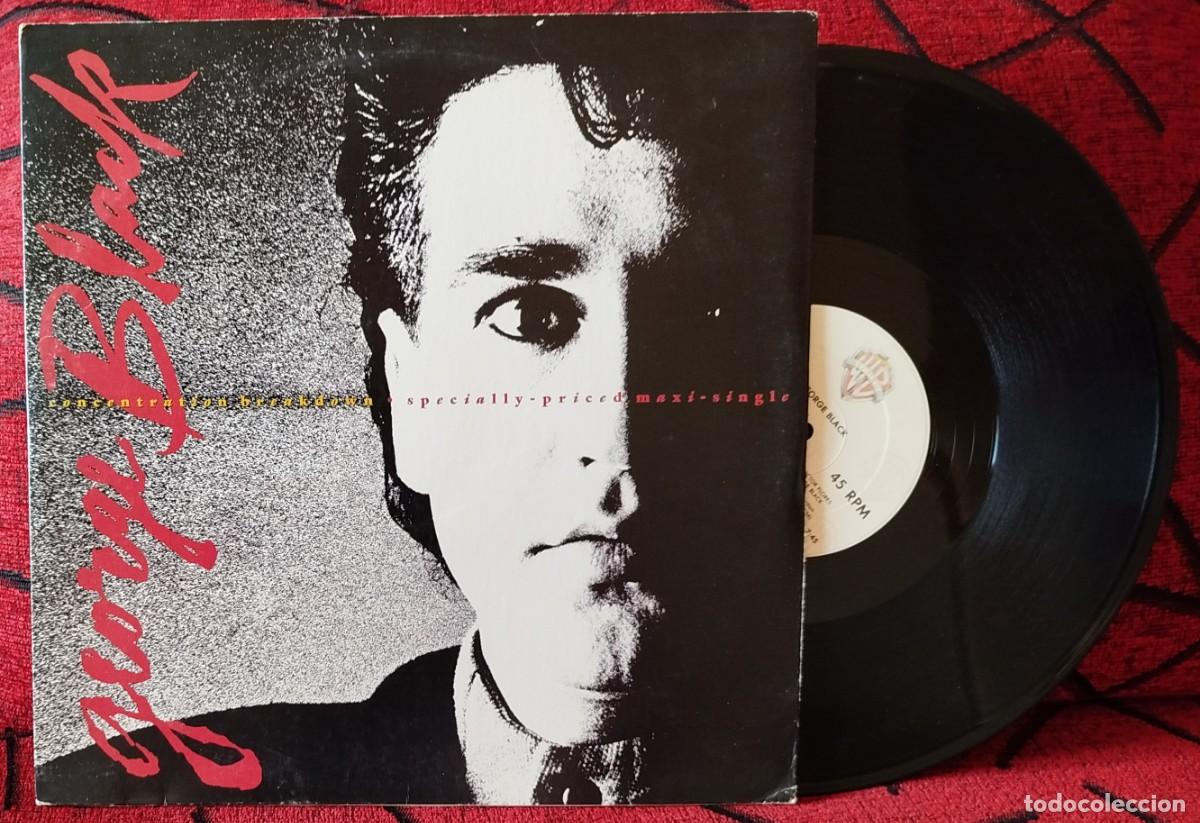 Discos de vinilo: GEORGE BLACK ** Concentration Breakdown ** MAXI SINGLE VINILO 1987 USA - Foto 1