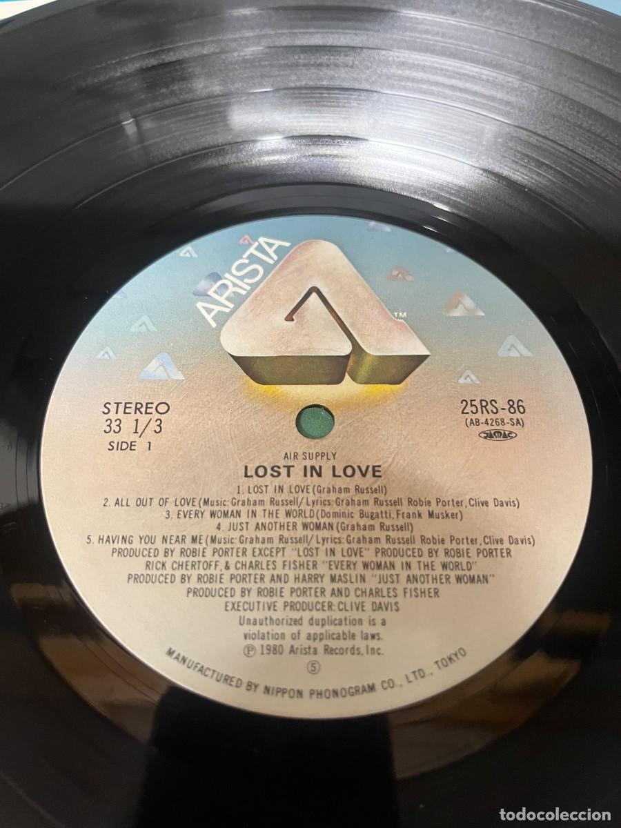 Discos de vinilo: Air Supply Lost In Love - Foto 5