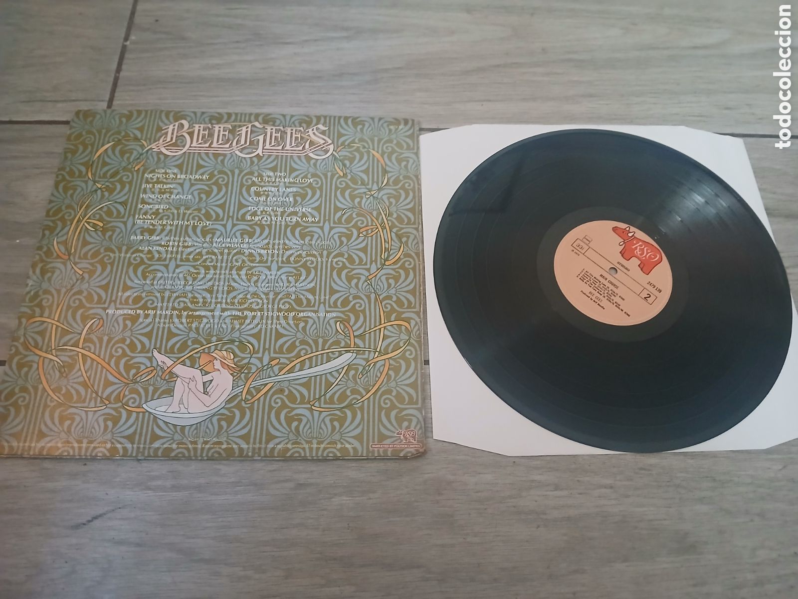 Discos de vinilo: BEE GEES - MAIN COURSE - HOLLAND - RSO - L - - Foto 2