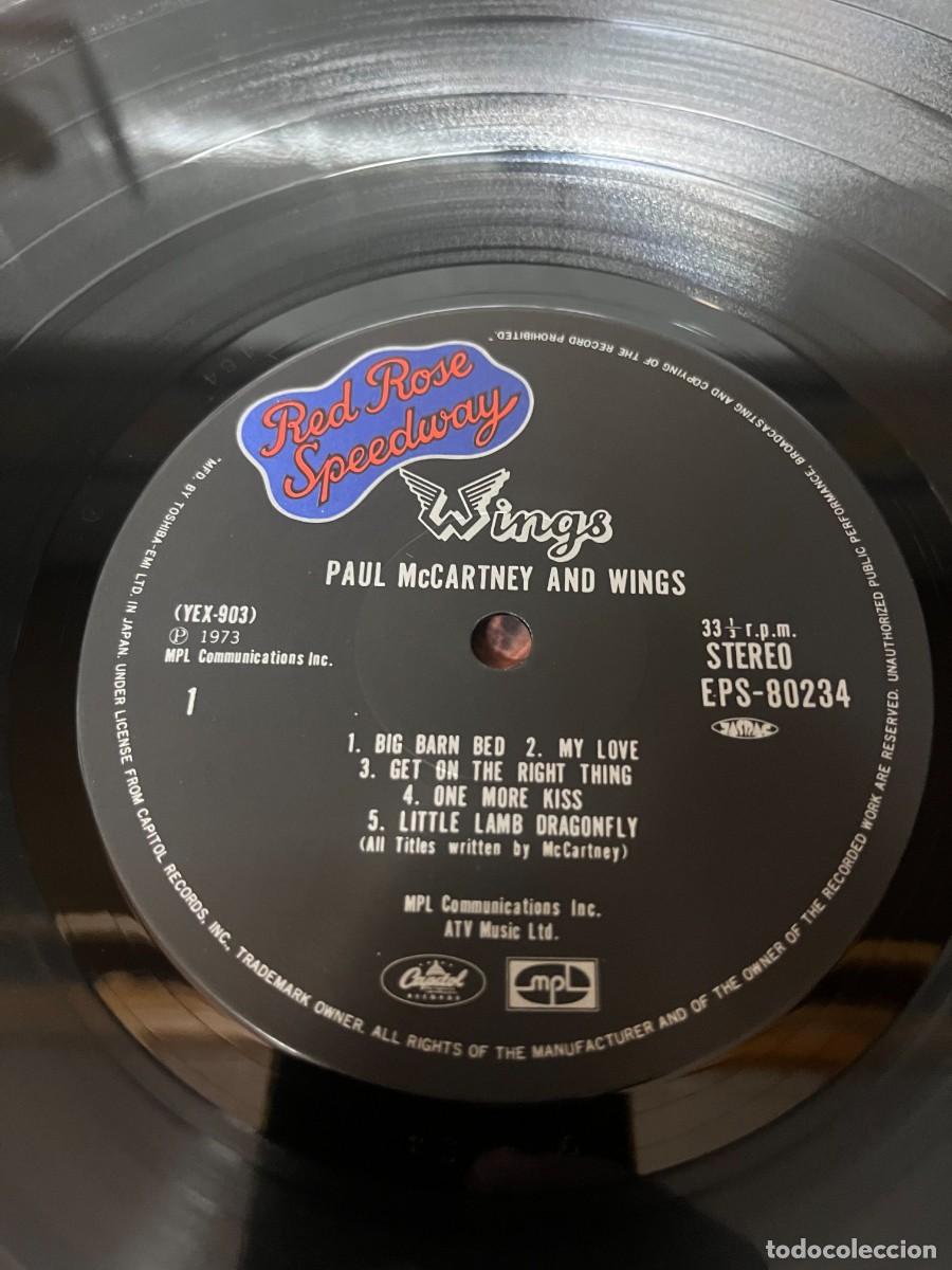 Discos de vinilo: Wings Red Rose Speedway - Foto 8