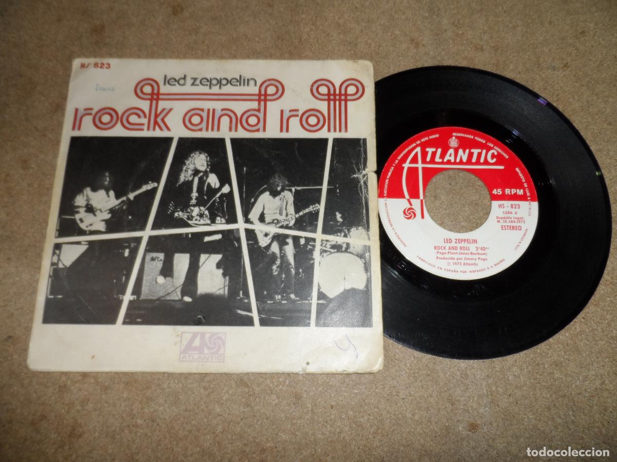 Discos de vinilo: LED ZEPPELIN - ROCK AND ROLL (SPAIN 1972) - Foto 1